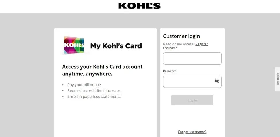 How to Login To Kohl's Credit Card Account? Kohl's Credit Card Account Sign  in at kohls.com Online 