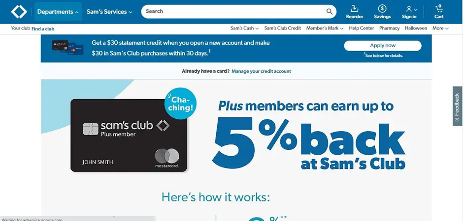 Sam's Club Credit Card Login, Payment, Customer Service, Cancel, and More -  CFAJournal